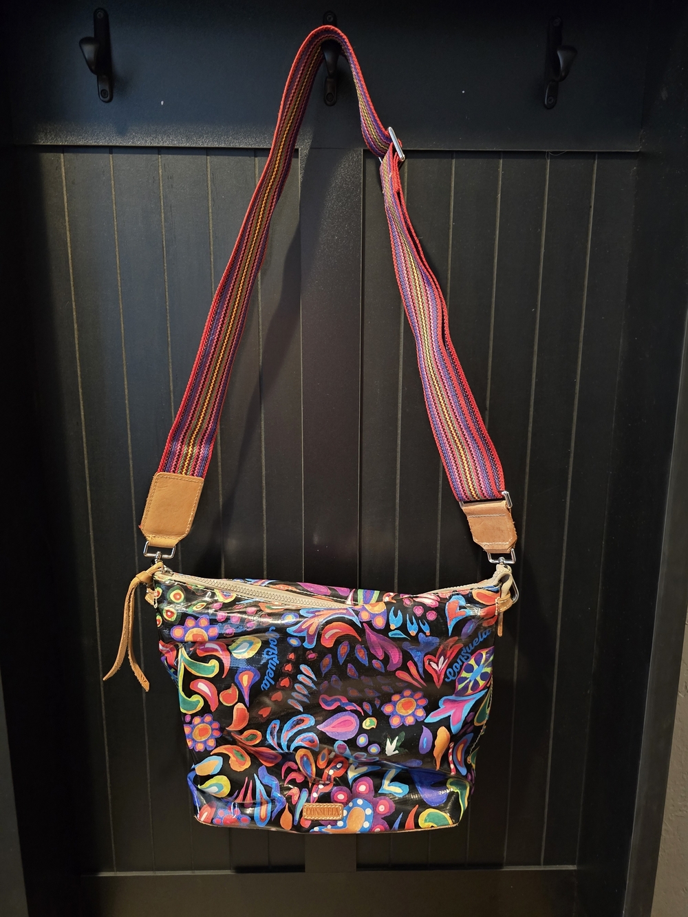 Consuela Sophie Downtown Crossbody Multicolor Floral Bag